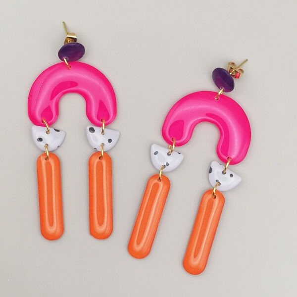 Floxdesigns.fr - Boucles d'oreilles Adelaïde - Les Audacieuses
