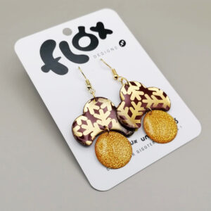Floxdesigns - Boucles d'oreilles - Cloud - Flocons
