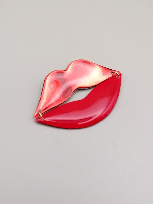 Broche Bioutche Bisou - Rouge – Image 3