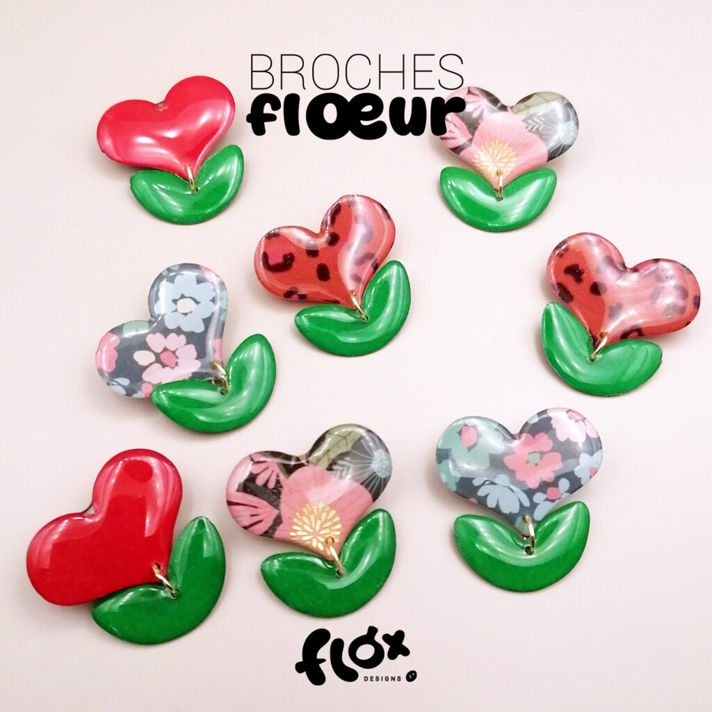 Floxdesigns - Broches Flœur