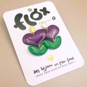 Floxdesigns - Boucles d'oreilles Les Floeurs