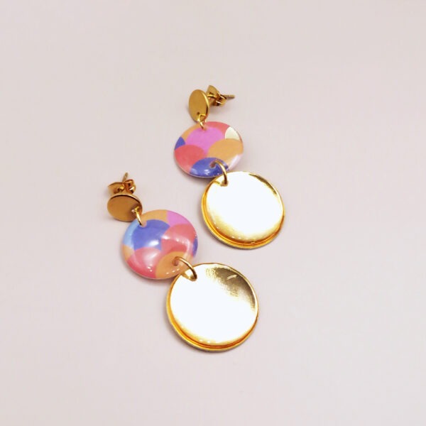 Floxdesigns - Boucles d'oreilles Les Écaillées - Circa