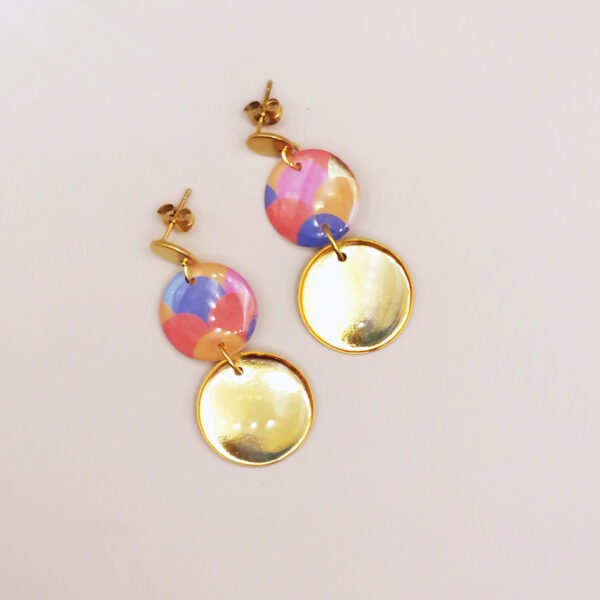 Floxdesigns - Boucles d'oreilles Les Écaillées - Circa