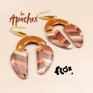 Floxdesigns - Boucles d'oreilles Les Apaches - Chilali