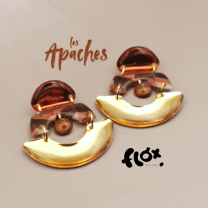Floxdesigns - Boucles d'oreilles Les Apaches - Dena
