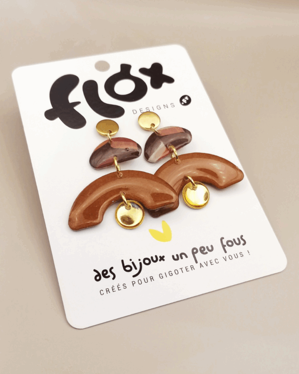Floxdesigns - Boucles d'oreilles Les Apaches - Poloma
