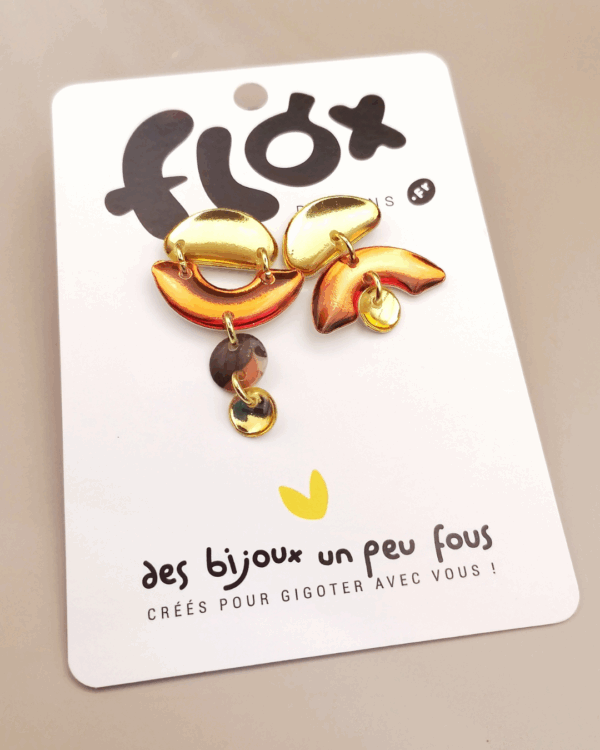 Floxdesigns - Boucles d'oreilles Les Apaches - Waya
