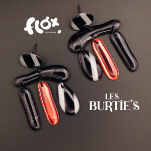 Floxdesigns - Boucles d'oreilles - Les Burtie's - Edward