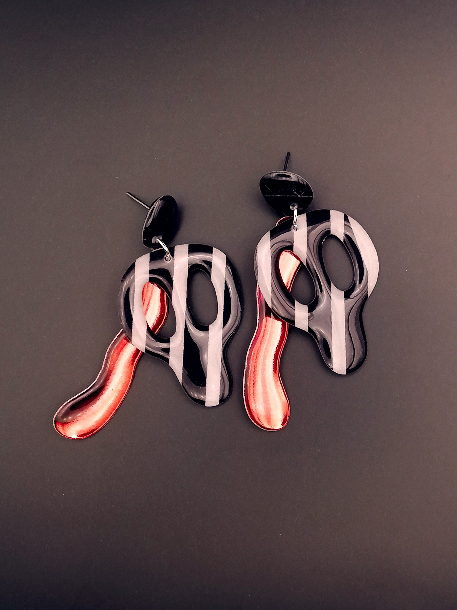 Floxdesigns - Boucles d'oreilles - Les Burtie's - Sleepy Hollow