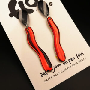 Floxdesigns - Boucles d'oreilles - Les Burtie's - Sweeney