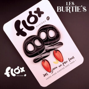 Floxdesigns - Boucles d'oreilles - Les Burtie's - Victor