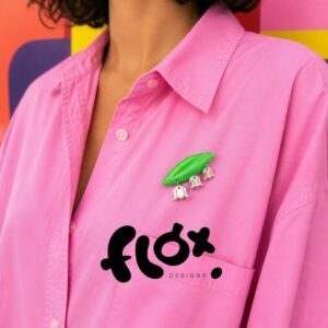 Floxdesigns - Broche Muguette - Funky