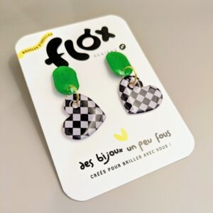 Floxdesigns - Boucles d'oreilles Giulia - Lolos en Ferrari