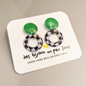 Floxdesigns - Boucles d'oreilles Rita - Lolos en Ferrari