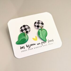Floxdesigns - Boucles d'oreilles Billie - Lolos en Ferrari